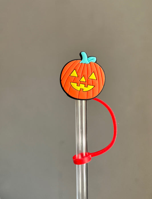 Pumpkin Straw Toppers