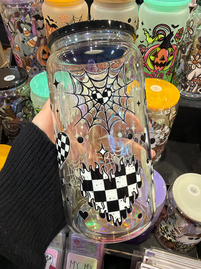 Emo Glass Cup