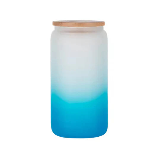 Glass Ombre Coloured Cups