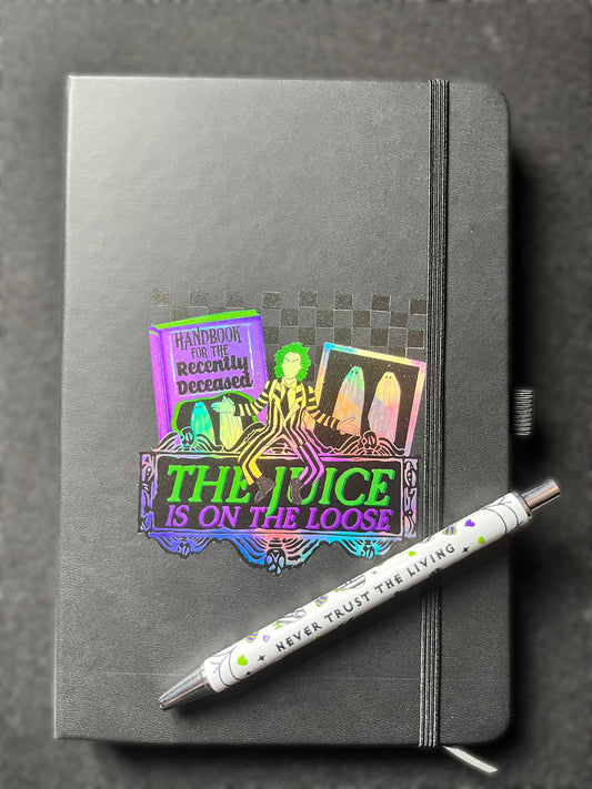 Beetlejuice Notebook & Pen