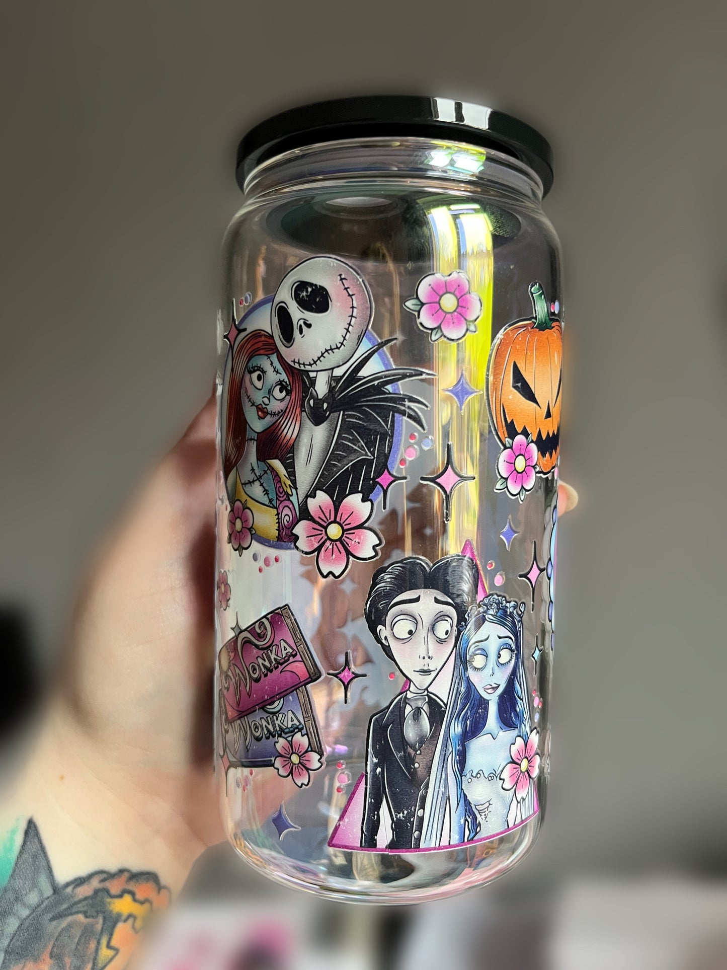 Tim Burton Glass Cup - Preorder
