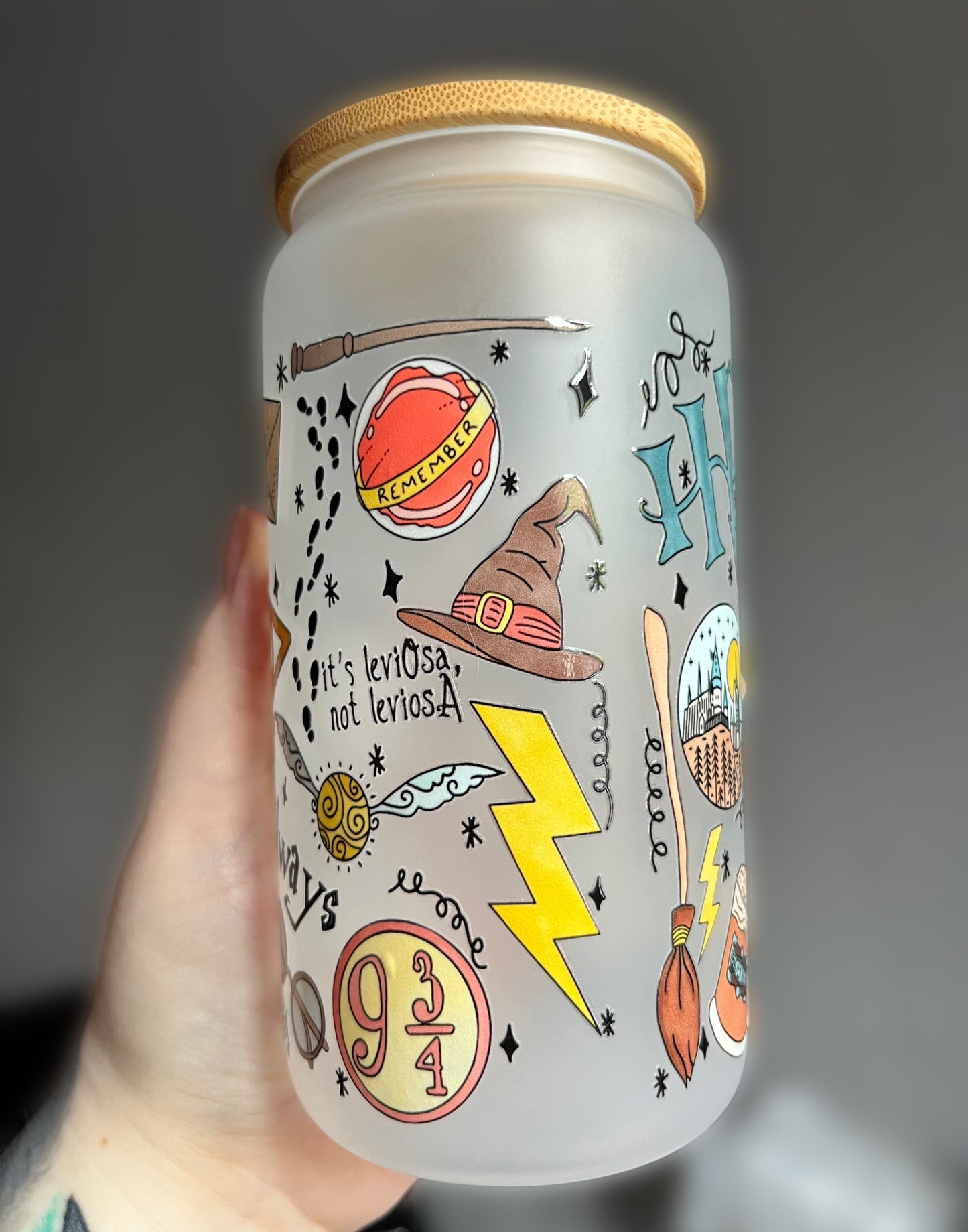 Harry Potter Glass Cup - Preorder