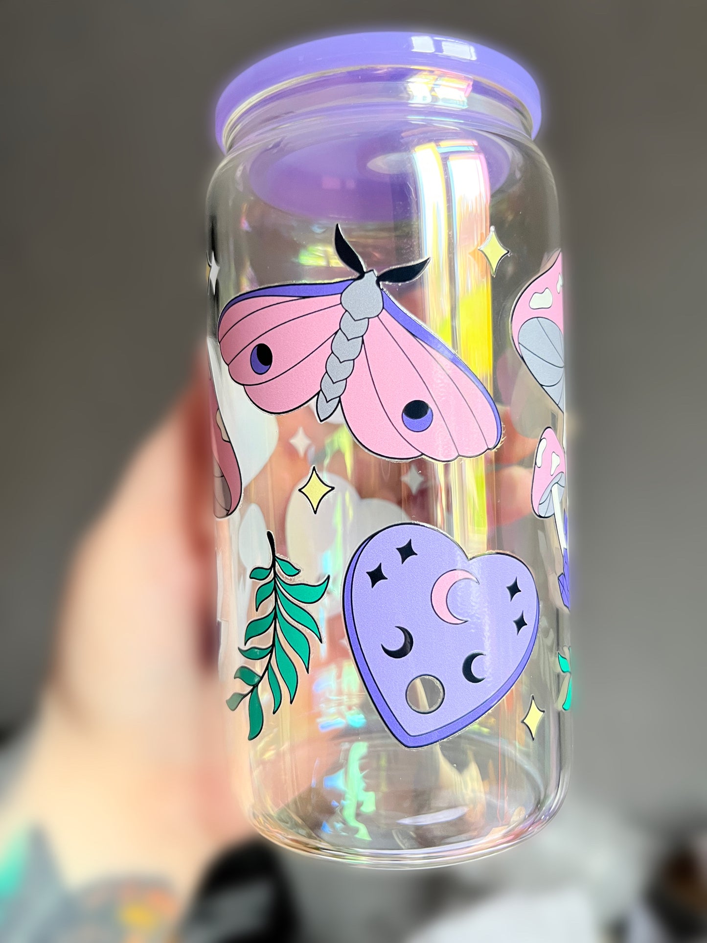 Mystical Vibes Glass Cup - Preorder