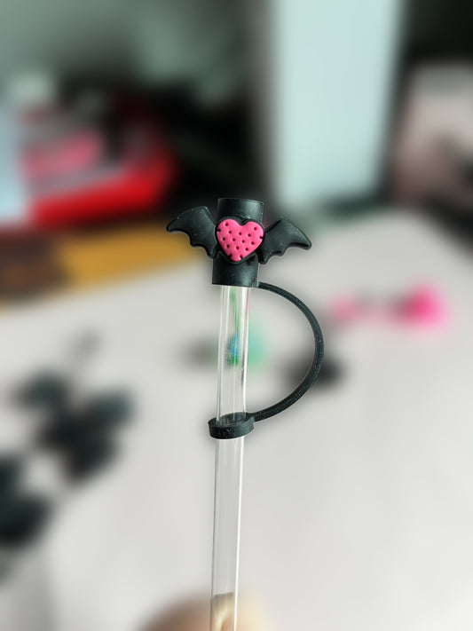 Batty Straw Toppers