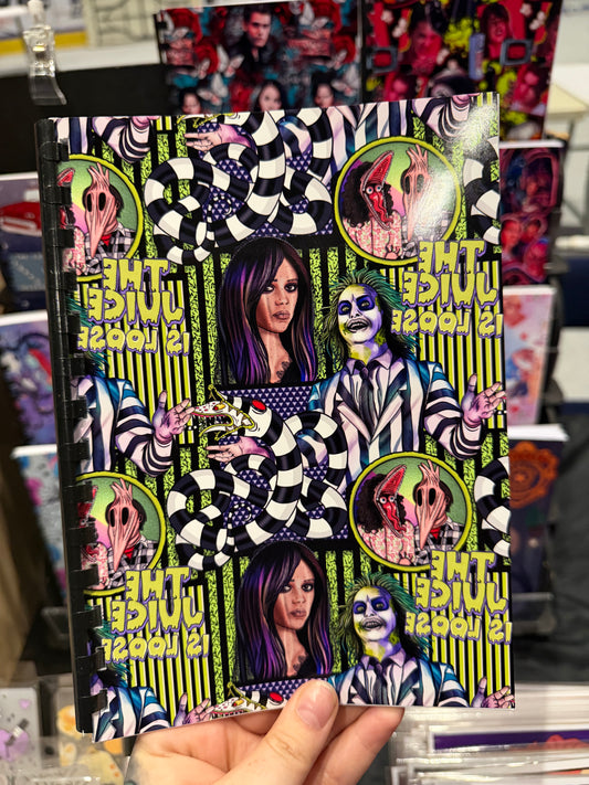 Beetlejuice Notebook