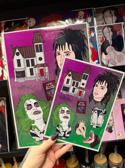 Beetlejuice Print