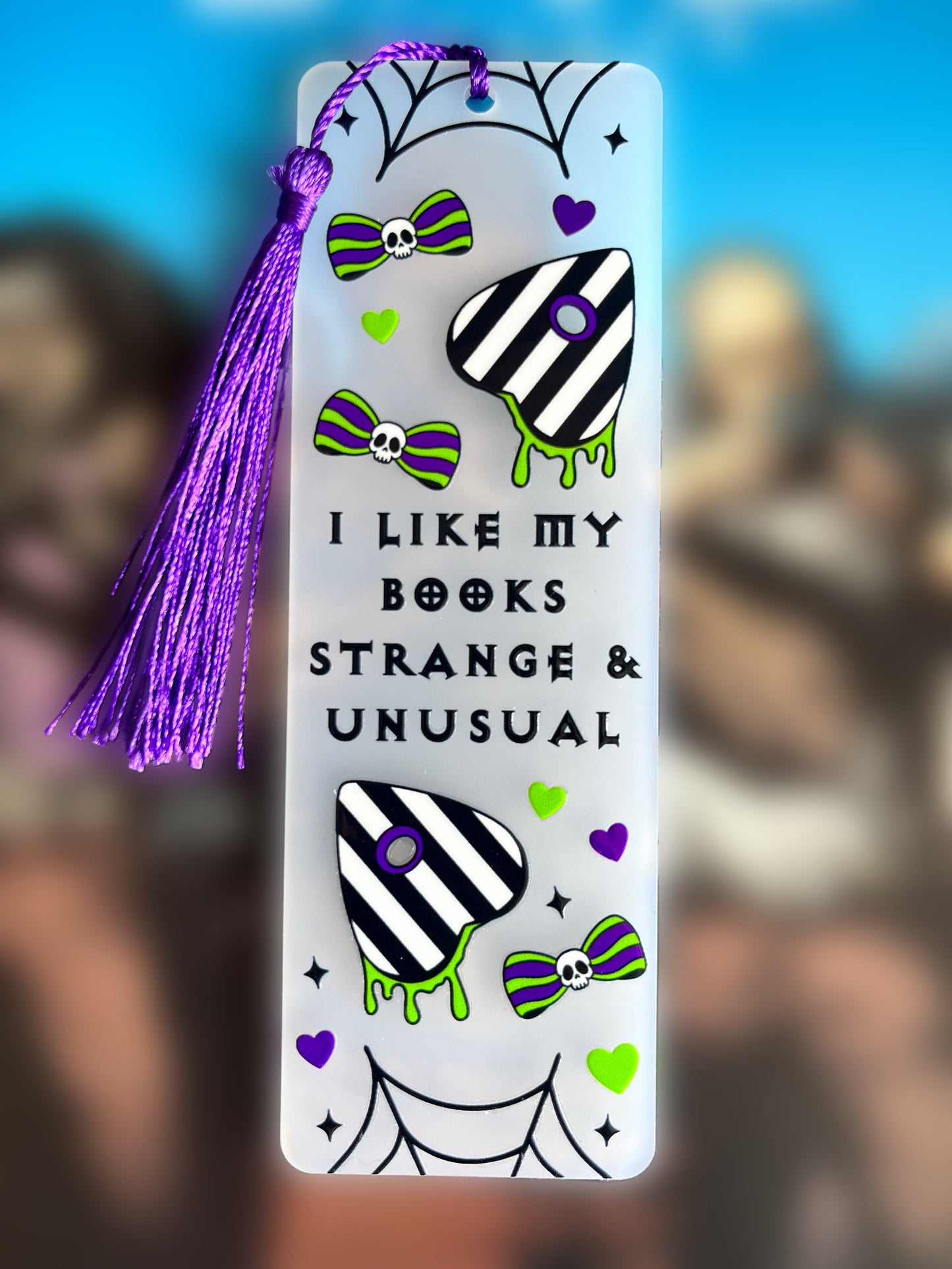 Strange & Unusual Beetlejuice Bookmark