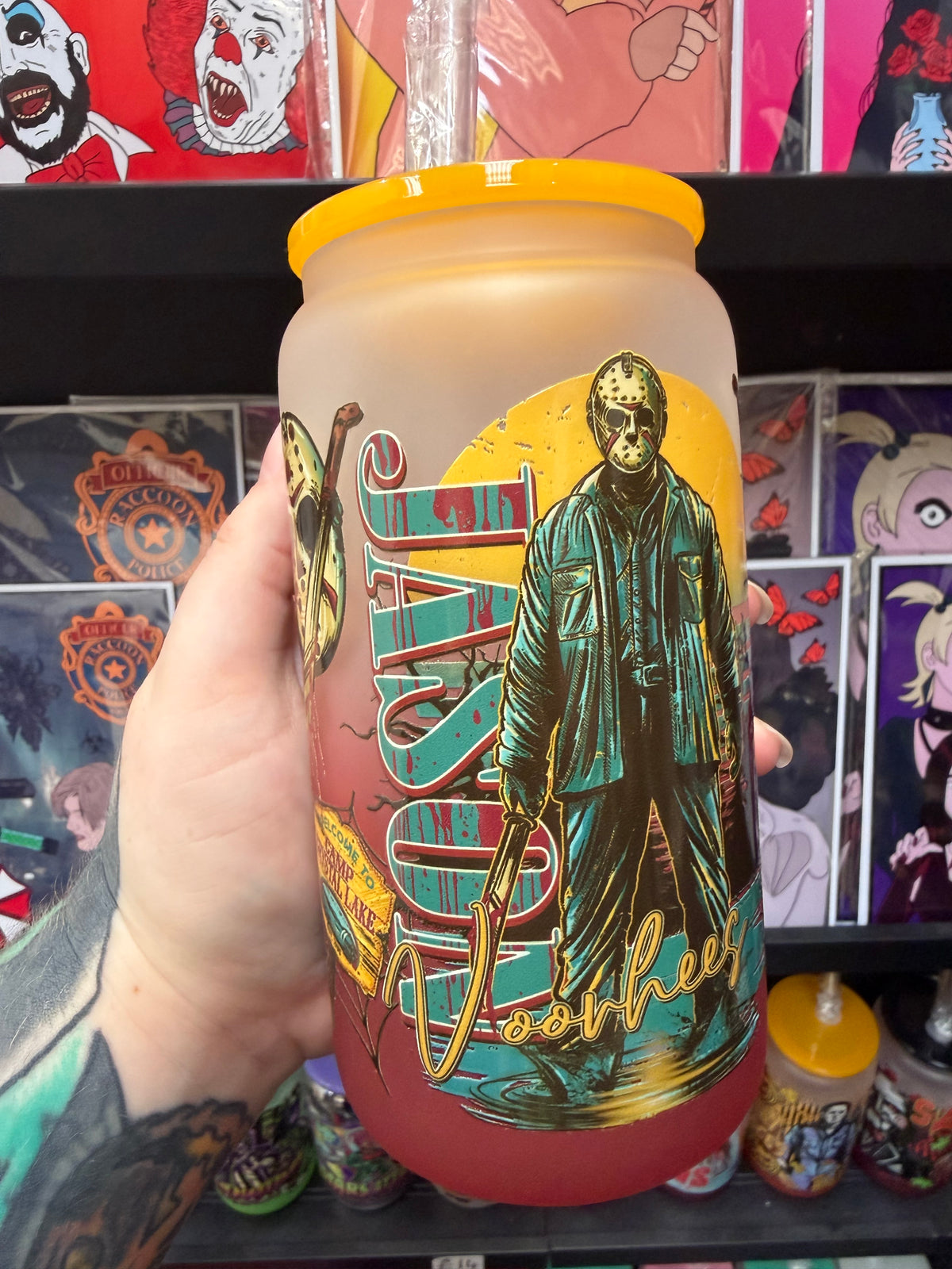 Crystal Lake Glass Cup