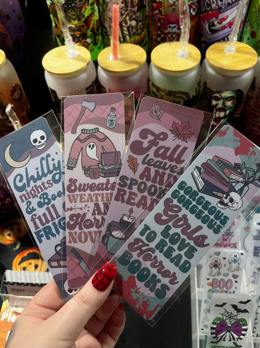 Horror Bookmarks