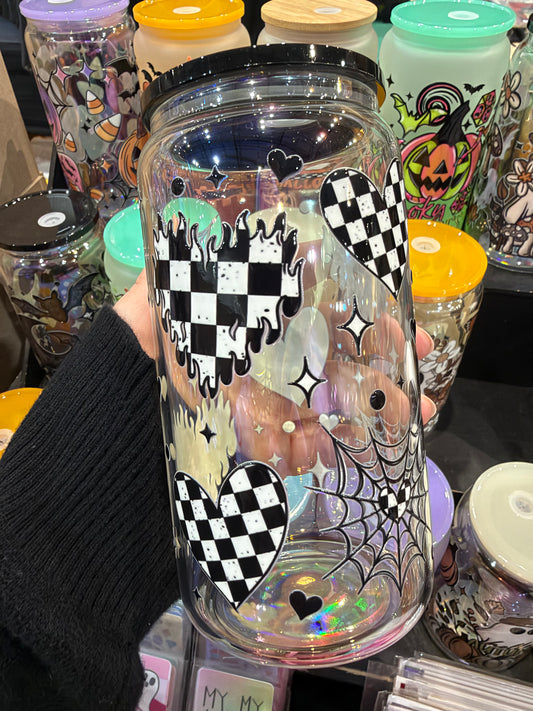 Emo Glass Cup