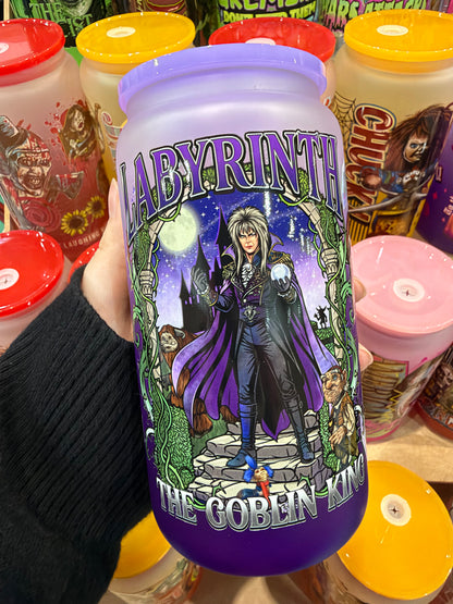 Labyrinth 16oz Glass Cup