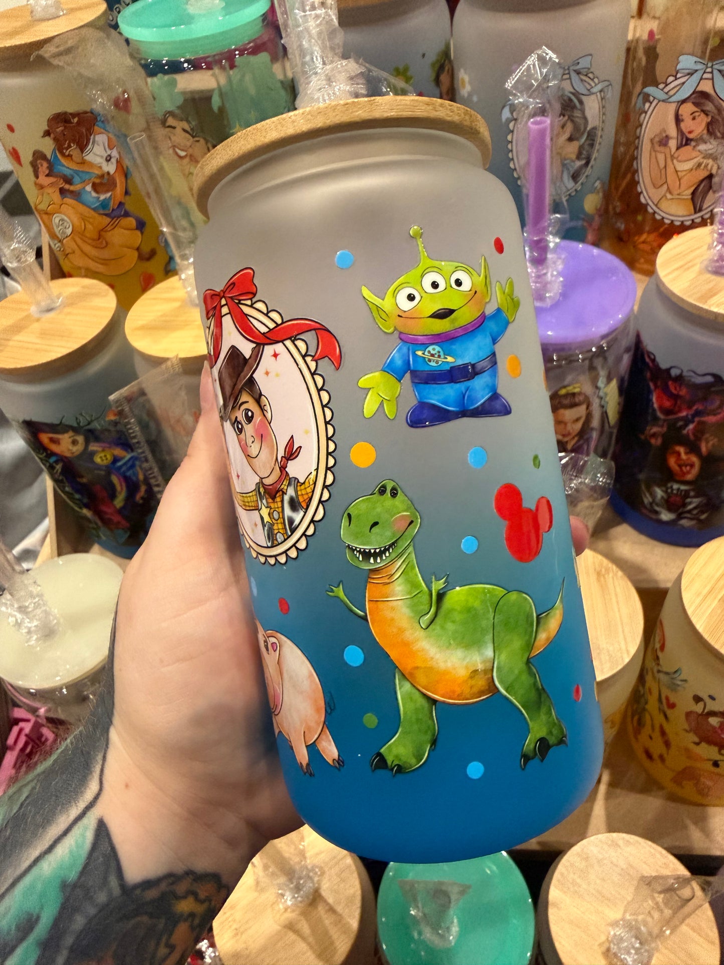 To Infinity & Beyond Libbey Glass Cup