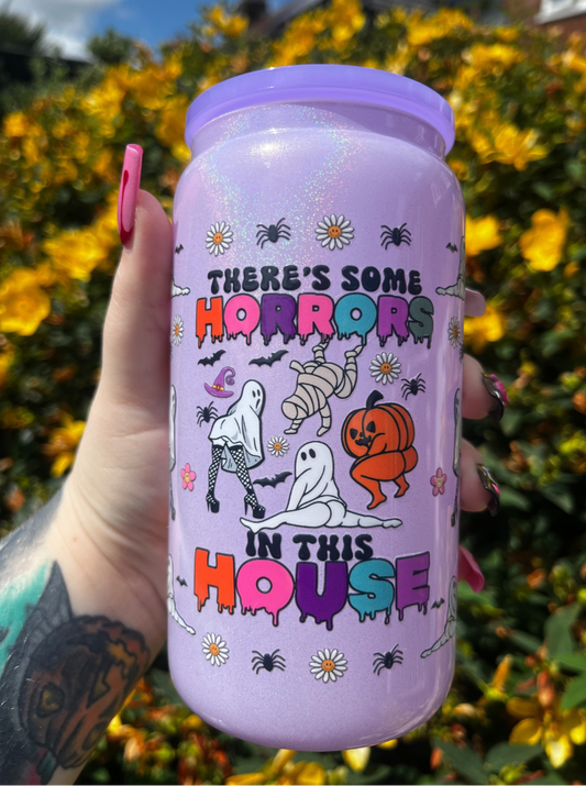 Horror House Libbey Glass Cup