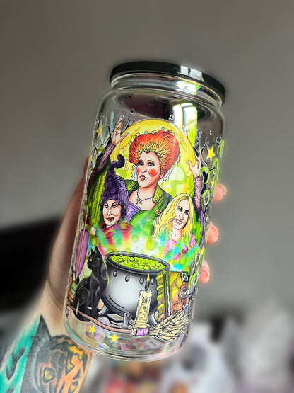 Hocus Pocus Glass Cup - Preorder