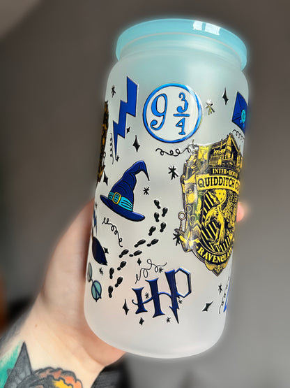 Ravenclaw Harry Potter Glass Cup - Preorder
