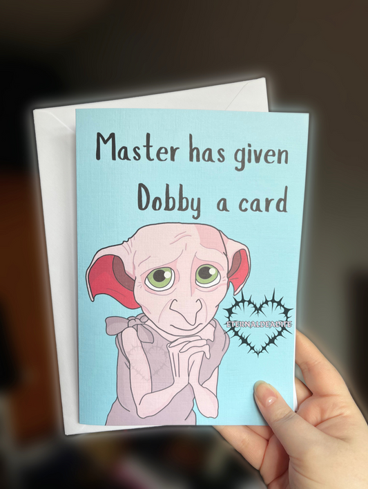 Dobby Birthday Card