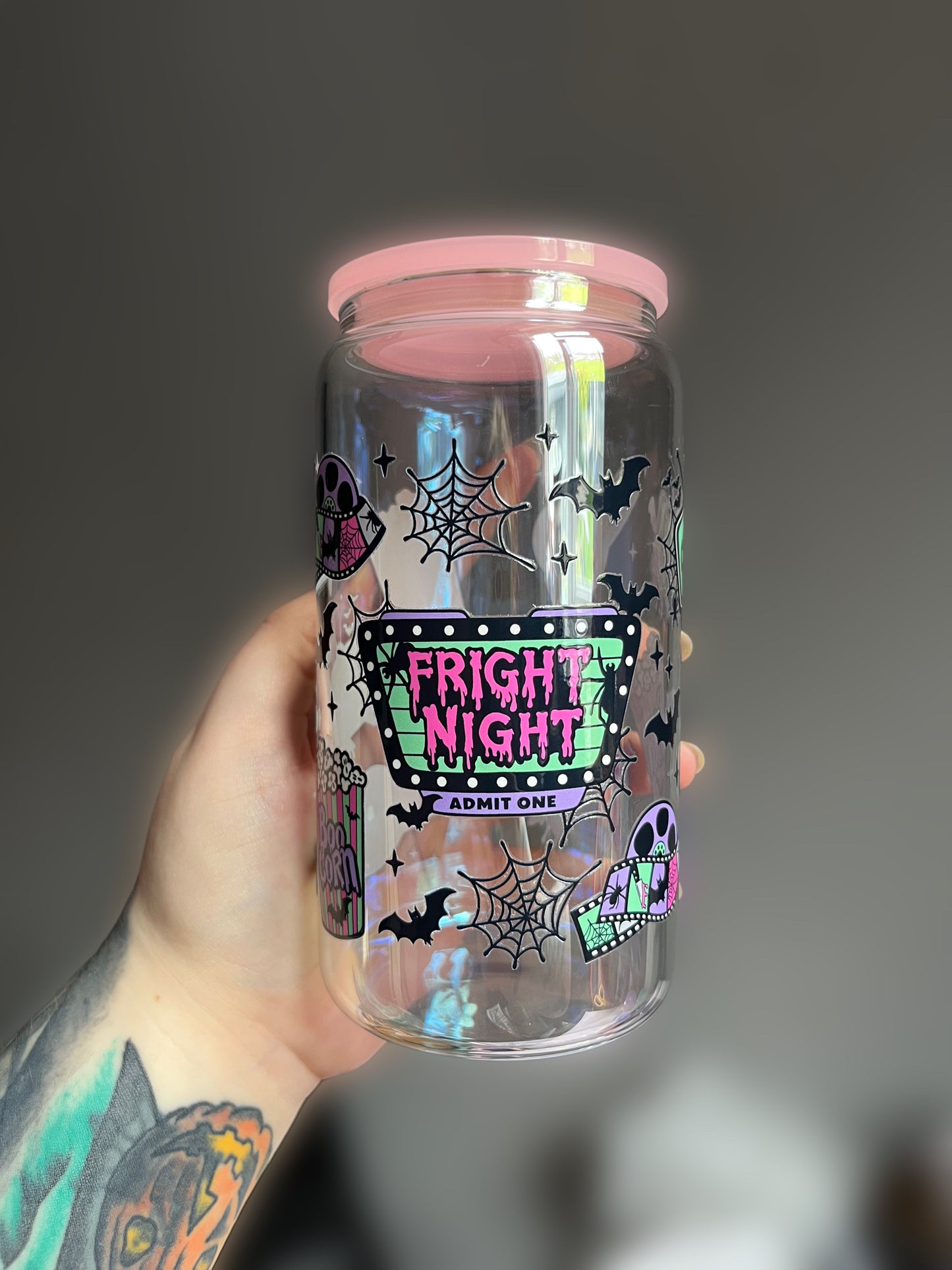 Fright Night Glass Cup - Preorder