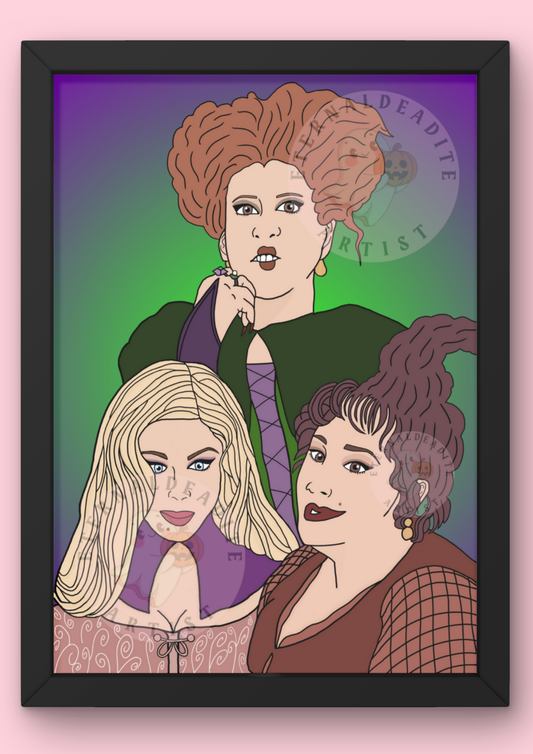 Sanderson Sisters Print