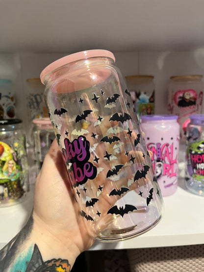 Spooky Babe Glass Cup - Preorder