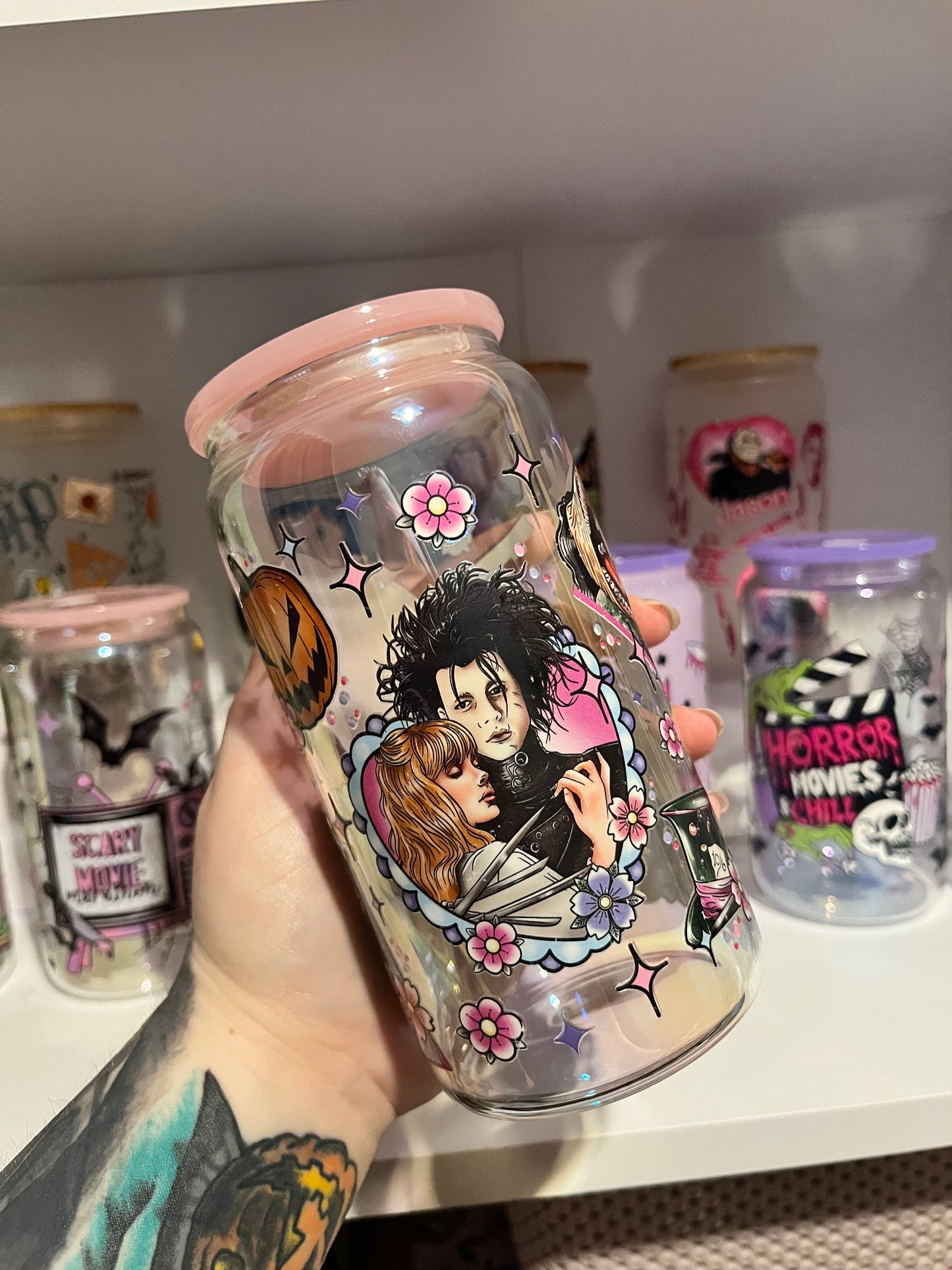 Tim Burton Glass Cup - Preorder