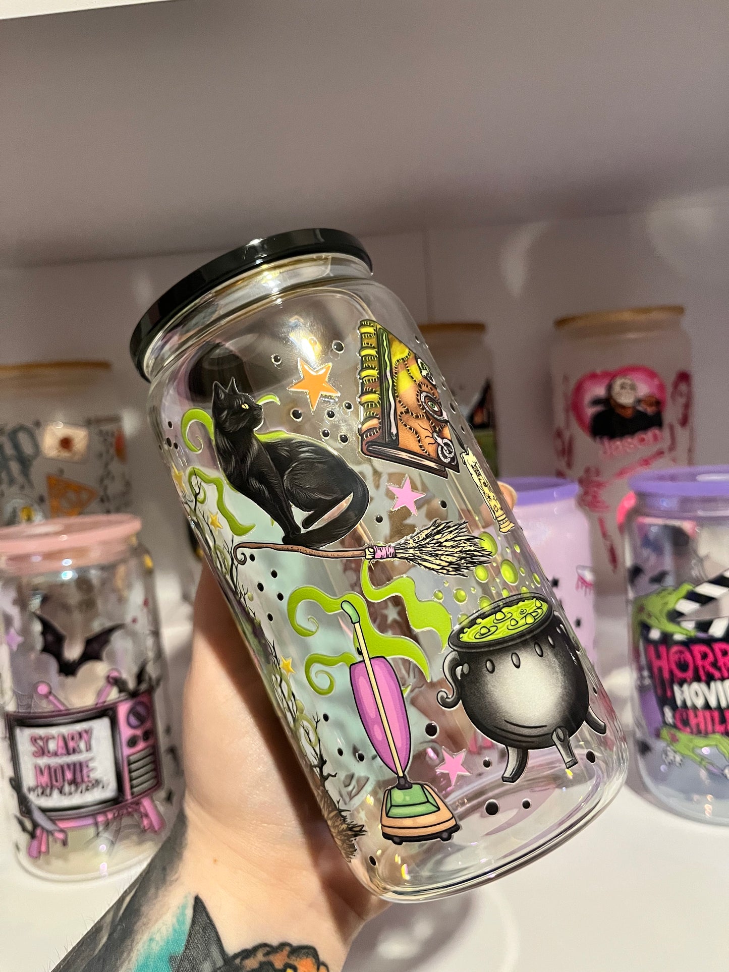 Hocus Pocus Glass Cup - Preorder