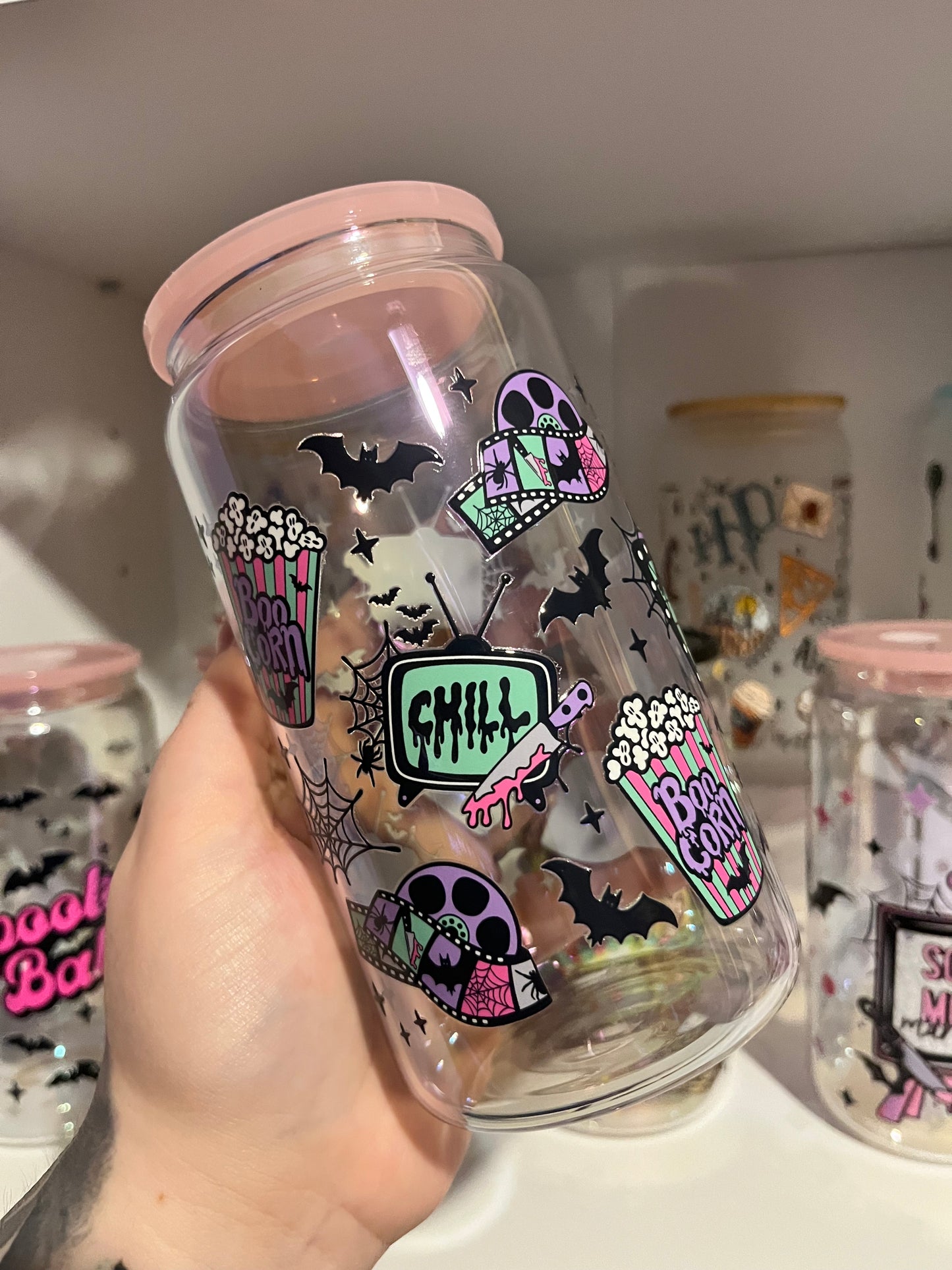 Fright Night Glass Cup - Preorder