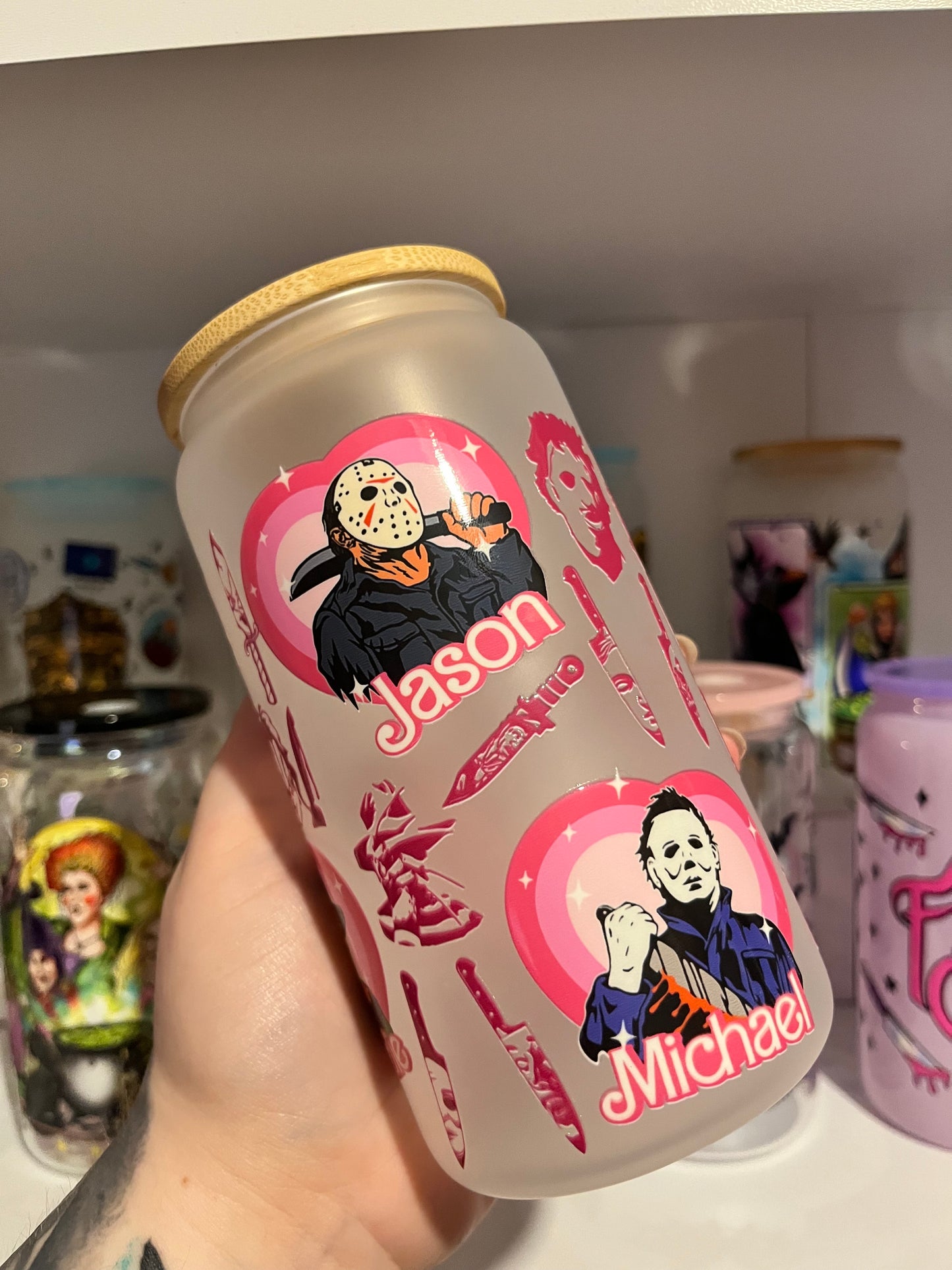 Horror Slashers Glass Cup - Preorder