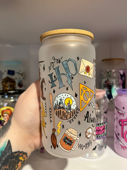 Harry Potter Glass Cup - Preorder