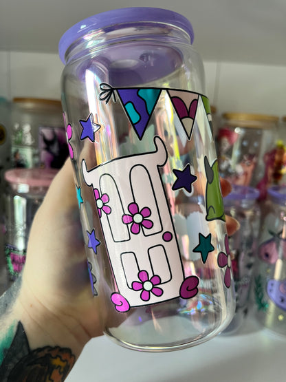 Monster Inc Glass Cup