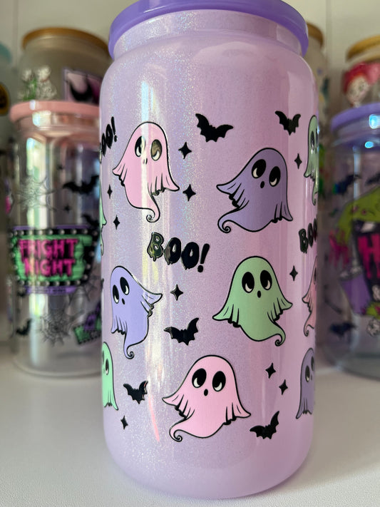 Ghosties Glass Cup