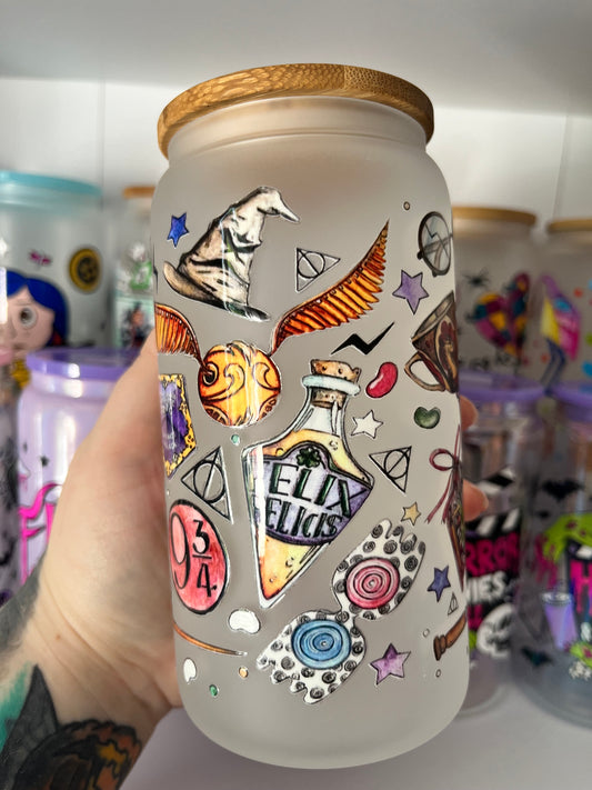 Harry Potter Magic Libbey Glass Cup