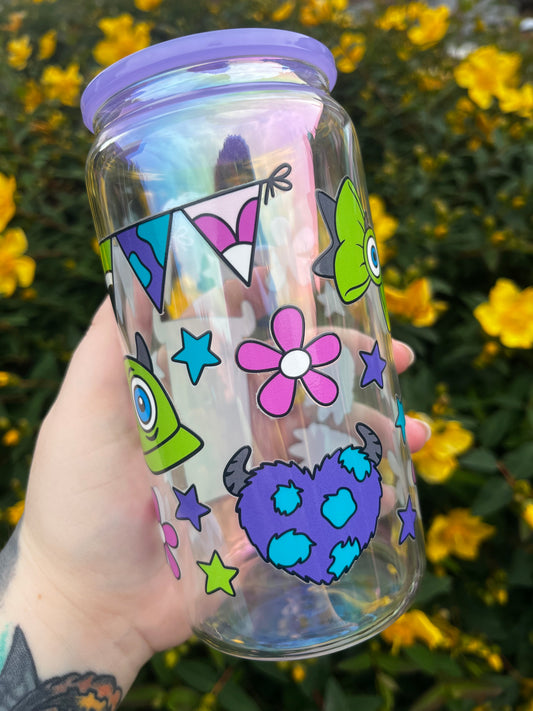 Monster Inc Libbey Glass Cup