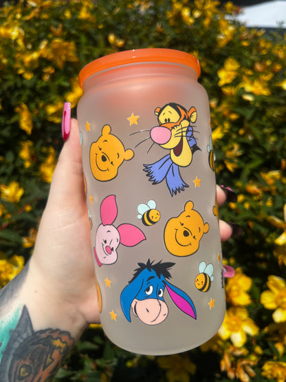 Winnie The Pooh & Friends Glass Cup