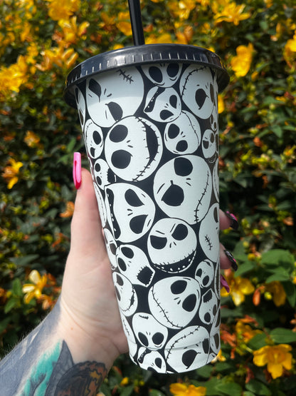 Jack Skeleton Glow In The Dark Cold Cup