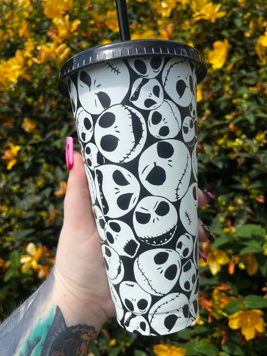 Jack Skeleton Glow In The Dark Cold Cup