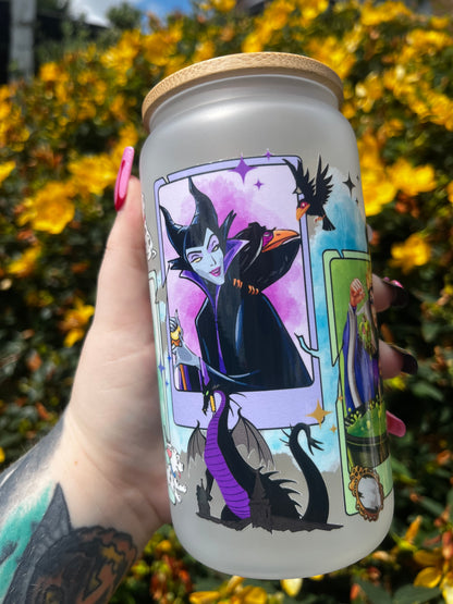 Evil Villains Libbey Glass Cup