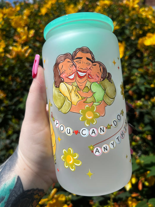 Princess Tiana Libbey Glass Cup