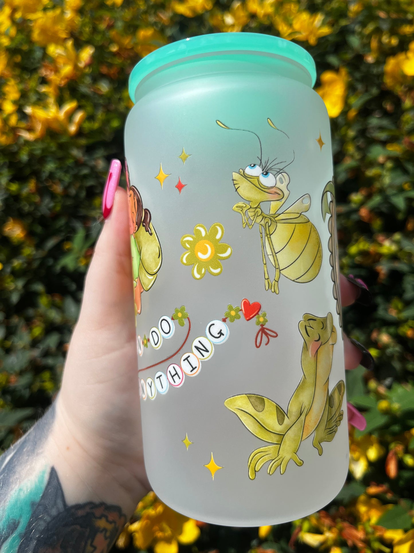 Princess Tiana Libbey Glass Cup