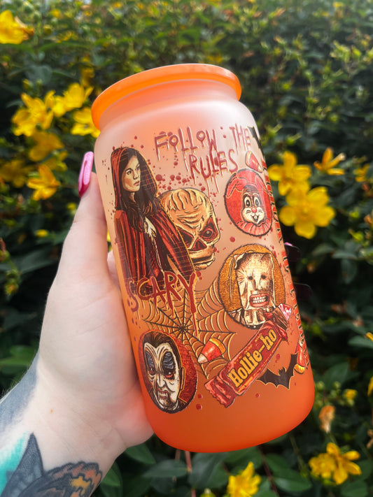 Candy & Carnage Glass Cup