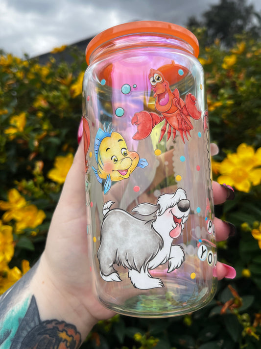 The Sea Princess Glass Cup