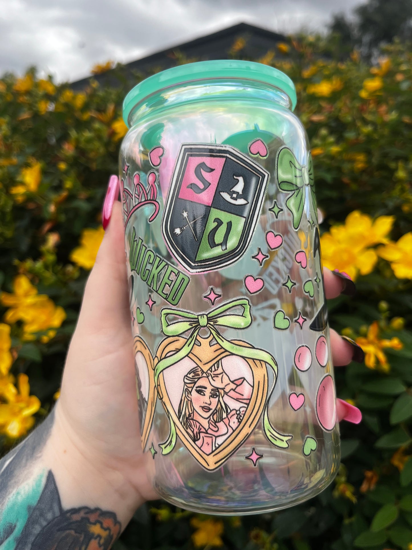 Wicked Glass Cup