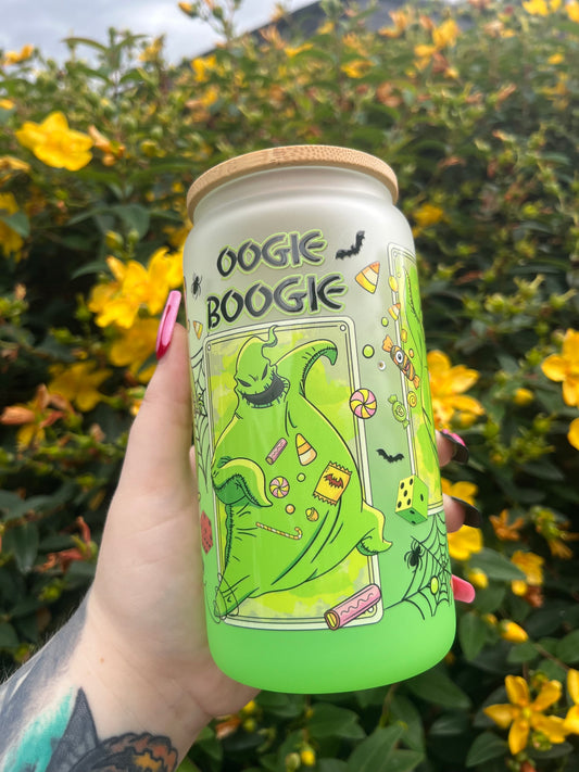 Oogie Boogie Glass Cup