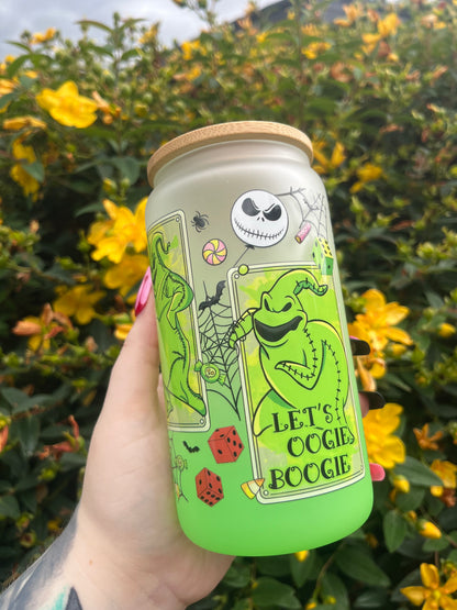 Oogie Boogie Glass Cup