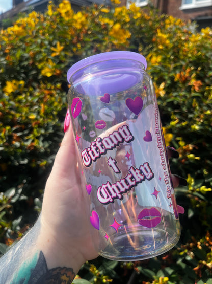 Tiffany Valentine Libbey Glass Cup