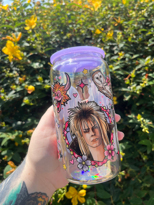 Labyrinth Glass Cup