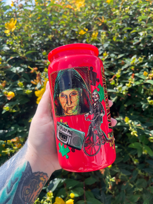 I Wanna Play A Game Glass Cup