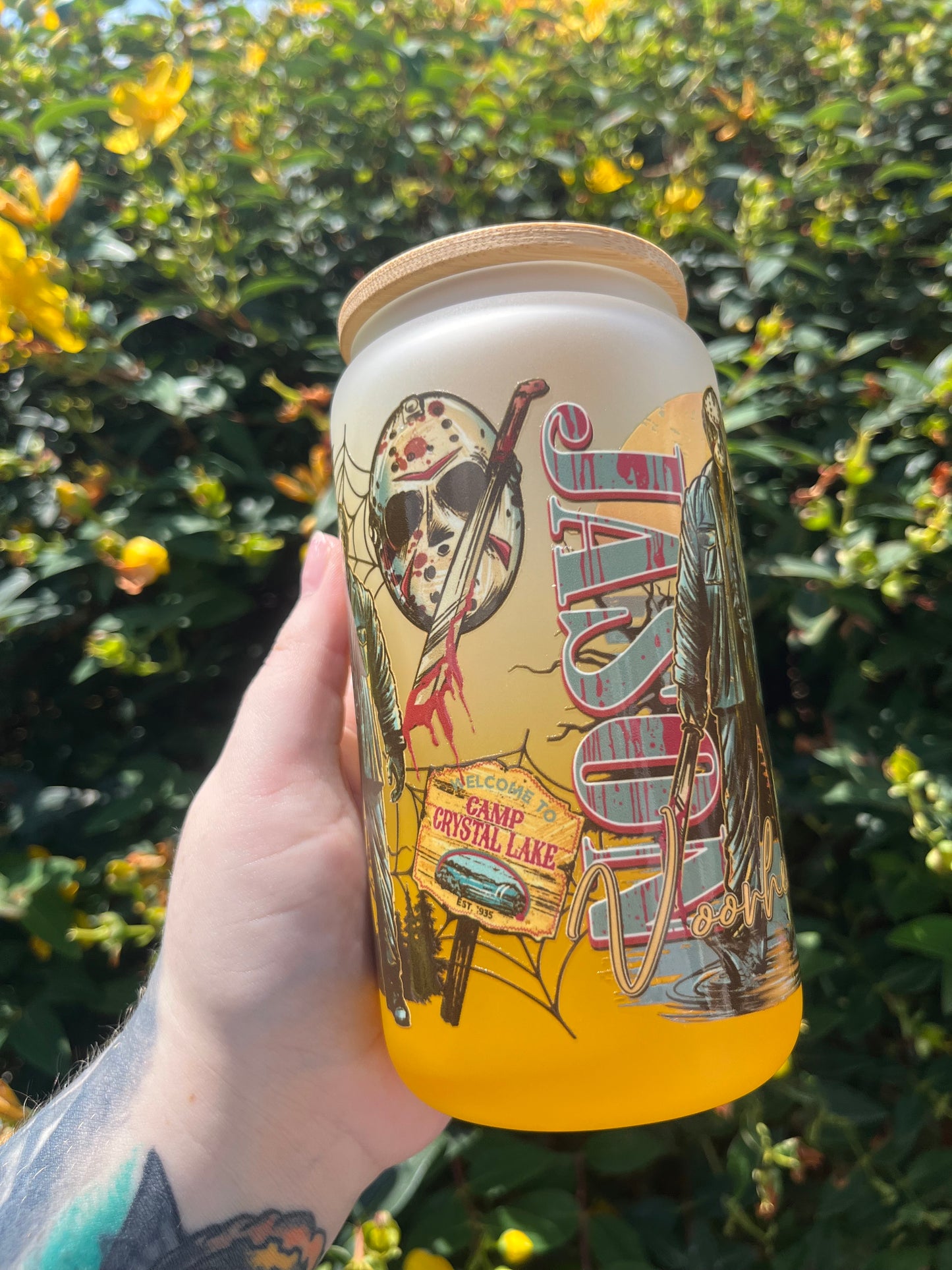 Crystal Lake Glass Cup