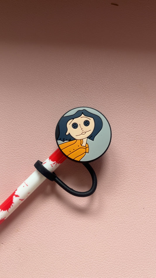 Coraline Straw Topper