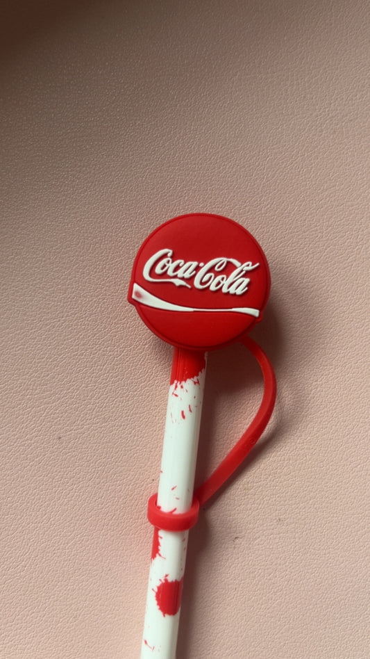 Coca Cola Straw Topper