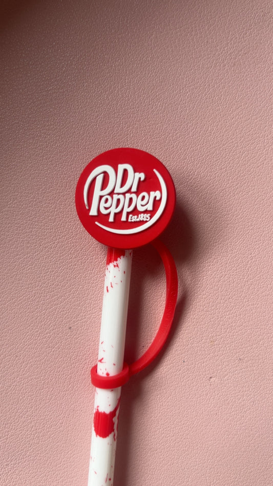 Dr Pepper Straw Topper